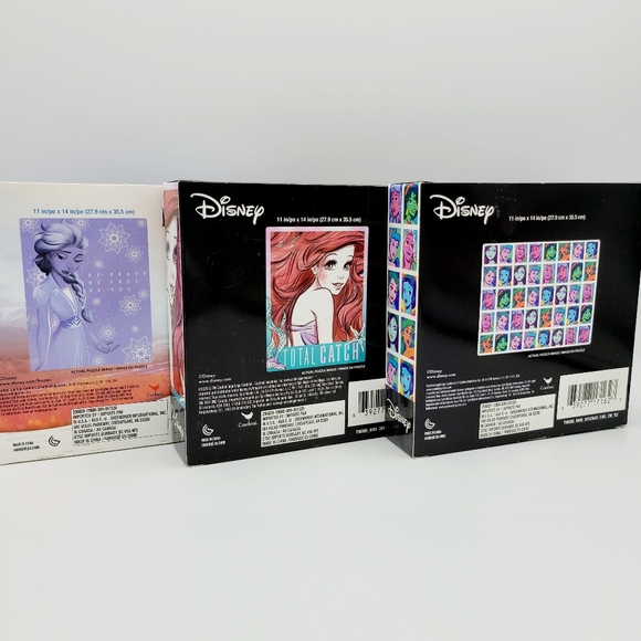 Disney Princess Puzzles / 3 Pack / 500 Pieces - Picture 2 of 2